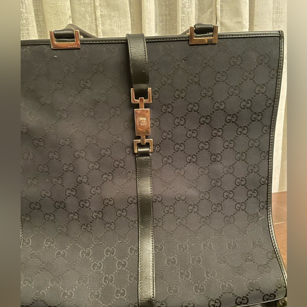 GG Jackie canvas tote. - Picture 2 of 8